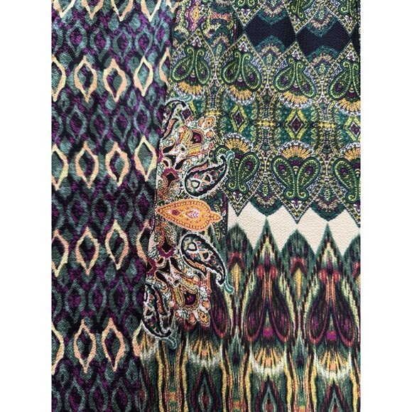 Figueroa & Flower Geometric Button Size Large Boho Hippie Artsy Lightweight City - Picture 5 of 11